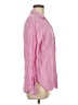 Zara Pink Long Sleeve Button-Down Shirt Size M - photo 4