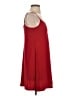 Express Solid Red Casual Dress Size S - photo 4