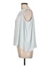 BCBGMAXAZRIA 100% Polyester Gray Long Sleeve Blouse Size L - photo 5