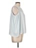 BCBGMAXAZRIA 100% Polyester Gray Long Sleeve Blouse Size L - photo 4