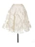 Baraschi Paisley Ivory Formal Skirt Size 14 - photo 1