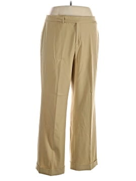 knee length dresses for ladies Dockers Beige Signature Iron Free Khaki Wide Leg High Rise Trouser Pants main image 0