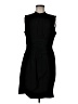 Nicole Miller Solid Black Cocktail Dress Size 6 - photo 1