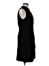 Nicole Miller Solid Black Cocktail Dress Size 6 - photo 4