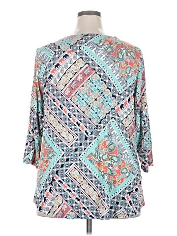 Ruby Rd. 3/4 Sleeve Blouse (view 2)