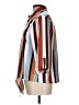 Modern Attraction 100% Polyester Stripes Brown 3/4 Sleeve Blouse Size L - photo 5
