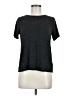LUXE Tweed Black Short Sleeve T-Shirt Size M - photo 1