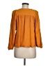 MNG Orange 3/4 Sleeve Blouse Size 8 - photo 2