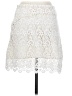 Zara Ivory White Formal Skirt Size M - photo 2