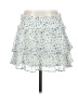 Altar'd State 100% Polyester Floral Blue Casual Skirt Size XS - photo 1