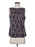 Chaus Purple Sleeveless Blouse Size 4 - photo 1