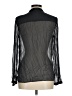 Mango Black Long Sleeve Blouse Size 8 - photo 2