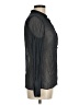 Mango Black Long Sleeve Blouse Size 8 - photo 4