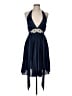 Xscape Blue Cocktail Dress Size 6 - photo 1