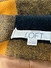 Ann Taylor LOFT Plaid Orange Wool Coat Size XS - photo 6