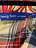 Georg Roth Plaid Blue Long Sleeve Button-Down Shirt Size XL - photo 7