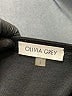 Olivia Grey 100% Polyester Solid Black Jumpsuit Size S - photo 3