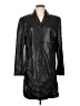 Assorted Brands 100% Nylon Solid Black Leather Jacket Size M - photo 1
