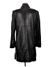 Assorted Brands 100% Nylon Solid Black Leather Jacket Size M - photo 2