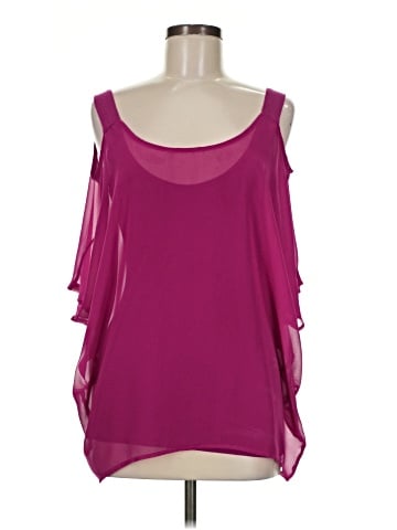 Red Haute Sleeveless Blouse (view 1)