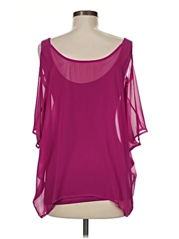 Red Haute Sleeveless Blouse (view 2)