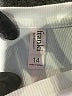 Francesca's Ivory Short Sleeve Top Size 14 - photo 7