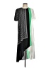 BCBGMAXAZRIA 100% Polyester Graphic Green Casual Dress Size M - photo 1