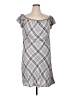 Max Studio Plaid Gray Casual Dress Size XL - photo 1