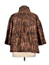 Susan Graver Animal Print Brown Coat Size 1X - photo 2