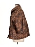 Susan Graver Animal Print Brown Coat Size 1X - photo 5