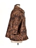 Susan Graver Animal Print Brown Coat Size 1X - photo 4