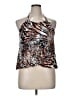 Venus Orange Sleeveless Blouse Size 14 - photo 1
