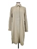 Max Mara 100% Silk Tan Casual Dress Size 8 - photo 1
