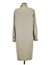 Max Mara 100% Silk Tan Casual Dress Size 8 - photo 2