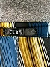 Cure 100% Polyester Stripes Blue 3/4 Sleeve Blouse Size 1X - photo 7