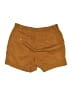 Old Navy 100% Lyocell Solid Brown Khaki Shorts Size 4 - photo 2