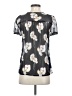 Ann Taylor 100% Polyester Gray Short Sleeve Blouse Size XS - photo 2