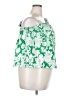 J.Crew 100% Cotton Green Short Sleeve Blouse Size 2X - photo 4