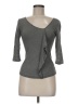 Ronen Chen Gray 3/4 Sleeve T-Shirt Size 6 (1) - photo 1