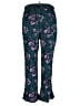 Torrid 100% Rayon Floral Teal Casual Pants Size 1X Plus (1) - photo 2