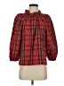 J.Crew Red 3/4 Sleeve Blouse Size XS - photo 1