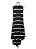 West Loop Stripes Black Casual Dress Size M - photo 2