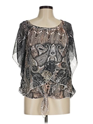 One World Short Sleeve Blouse (view 1)