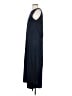 J.Crew 100% Polyester Solid Blue Casual Dress Size 8 - photo 5