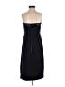 MNG Suit Solid Black Cocktail Dress Size 6 - photo 2