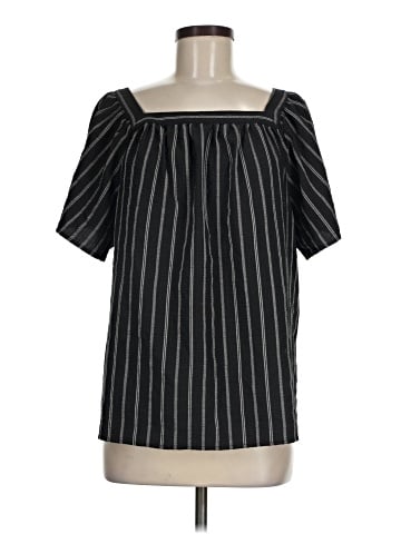 Banana Republic Factory Store Short Sleeve Blouse (view 1)