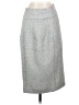 Stretta Chevron-herringbone Gray Formal Skirt Size 4 - photo 1