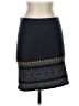 Toad & Co 100% Wool Graphic Blue Gray Wool Skirt Size XS - photo 1