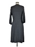 Max and Cleo Color Block Gray Casual Dress Size M - photo 2