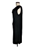 H&M 100% Polyester Solid Black Cocktail Dress Size M - photo 5